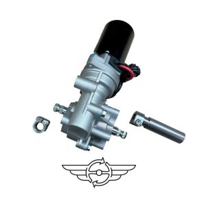 Engine above steering shaft pointing to the right (HD-BR)
